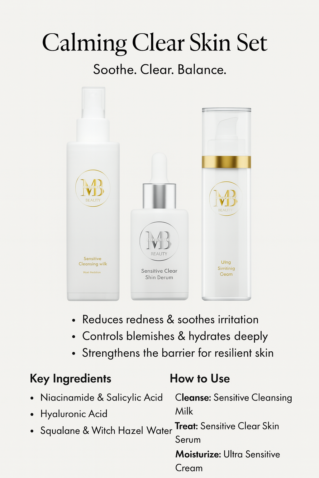 Calming Clear Skin Set