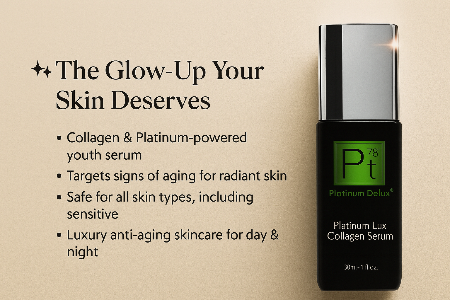 Platinum Lux Collagen Serum