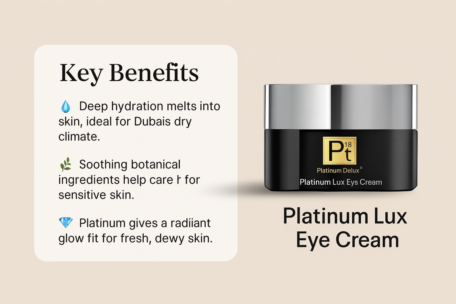 Platinum Lux Eye Cream