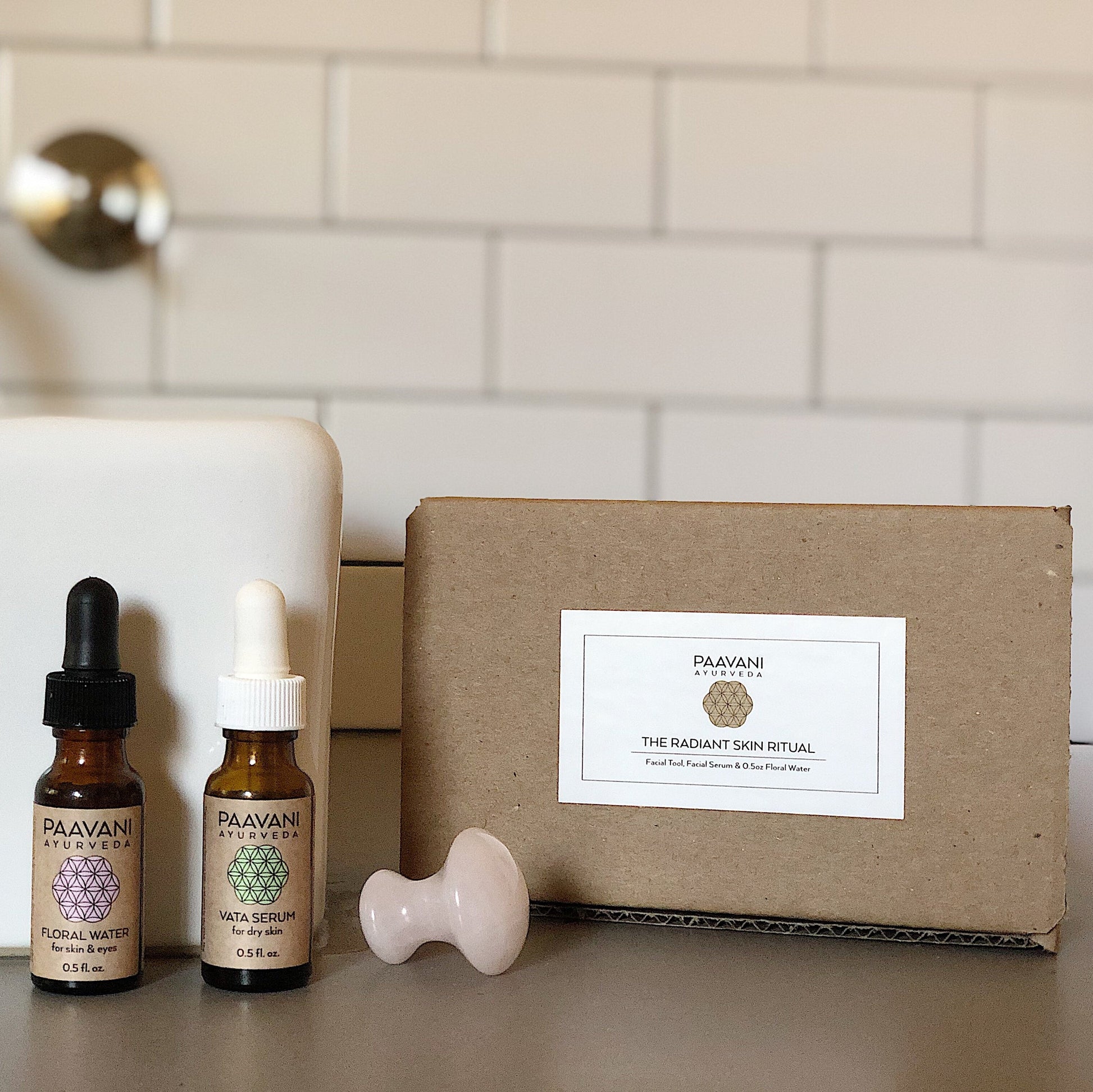 Radiant Skin Ritual | Ayurvedic Kansa Wand Facial Massage Kit