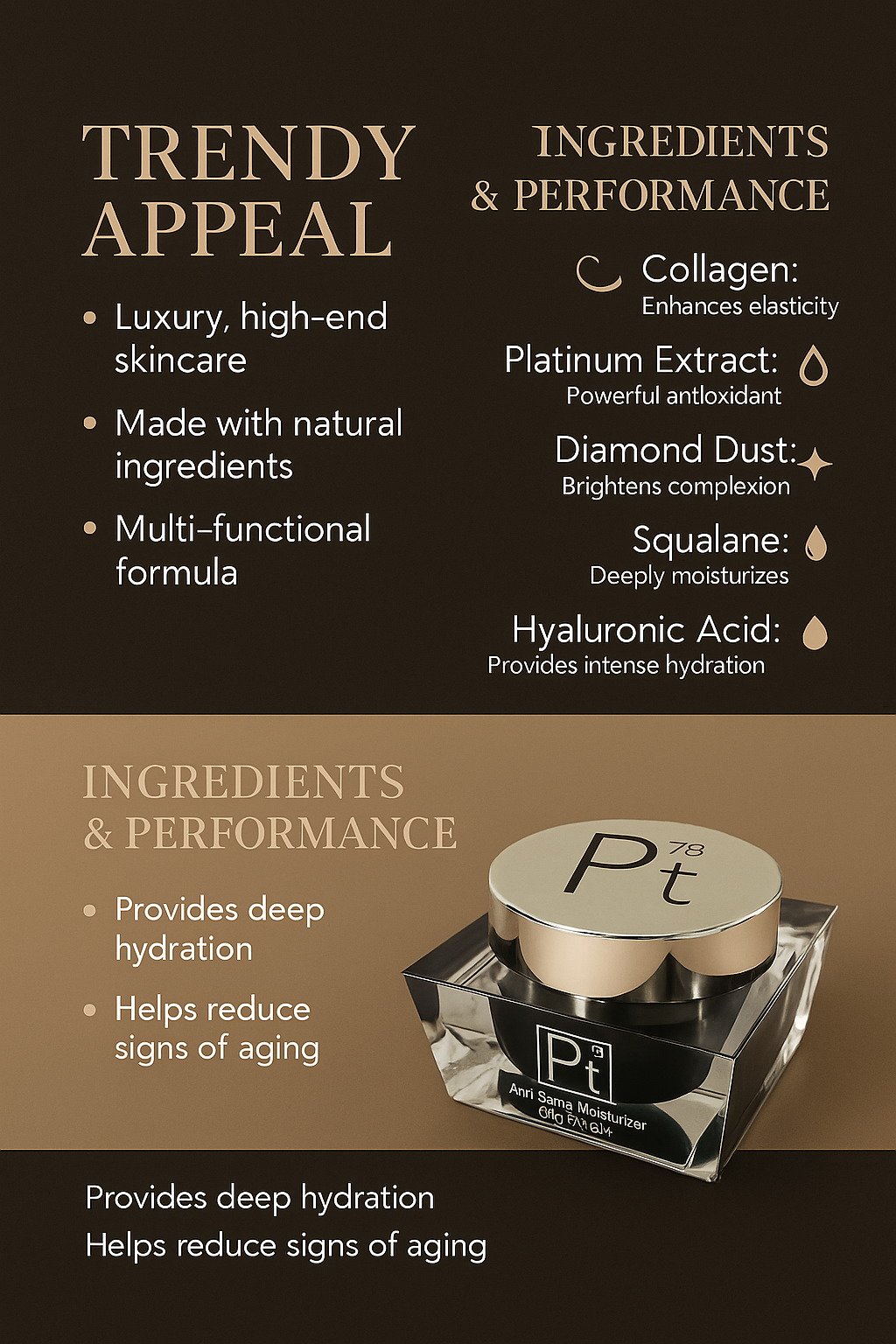 Platinum Deluxe Anti-Aging Moisturizer