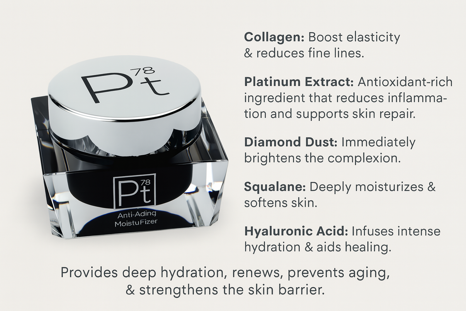 Platinum Facial Detox Mud Mask