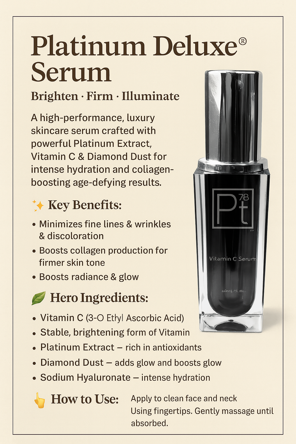Platinum Delux Serum